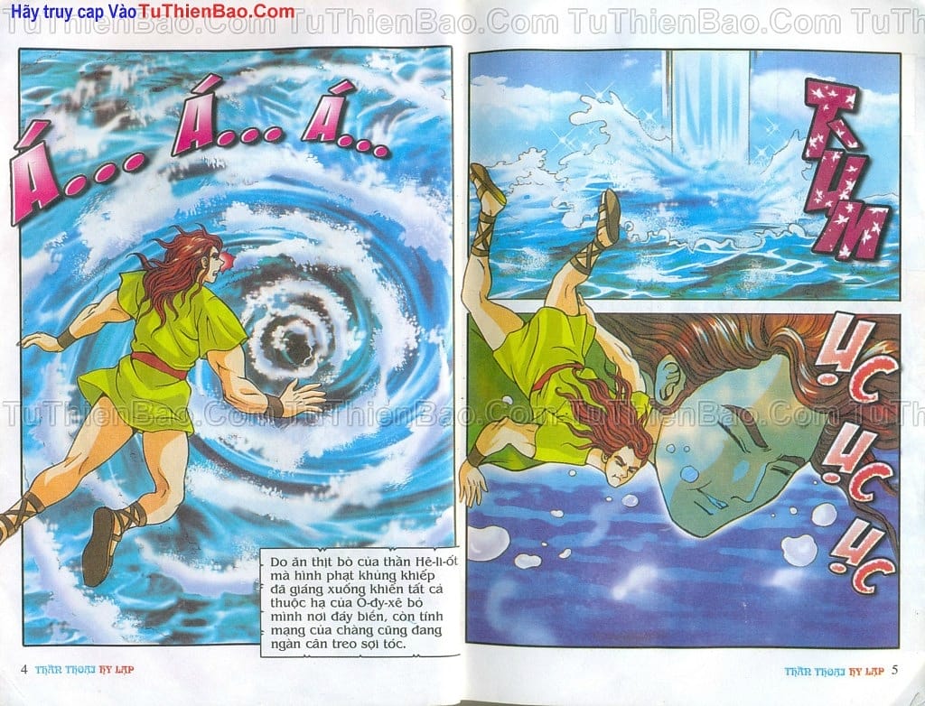 Truyện Tranh Thần Thoại Hy Lạp - Nguồn Gốc Các Vị Thần trang 3