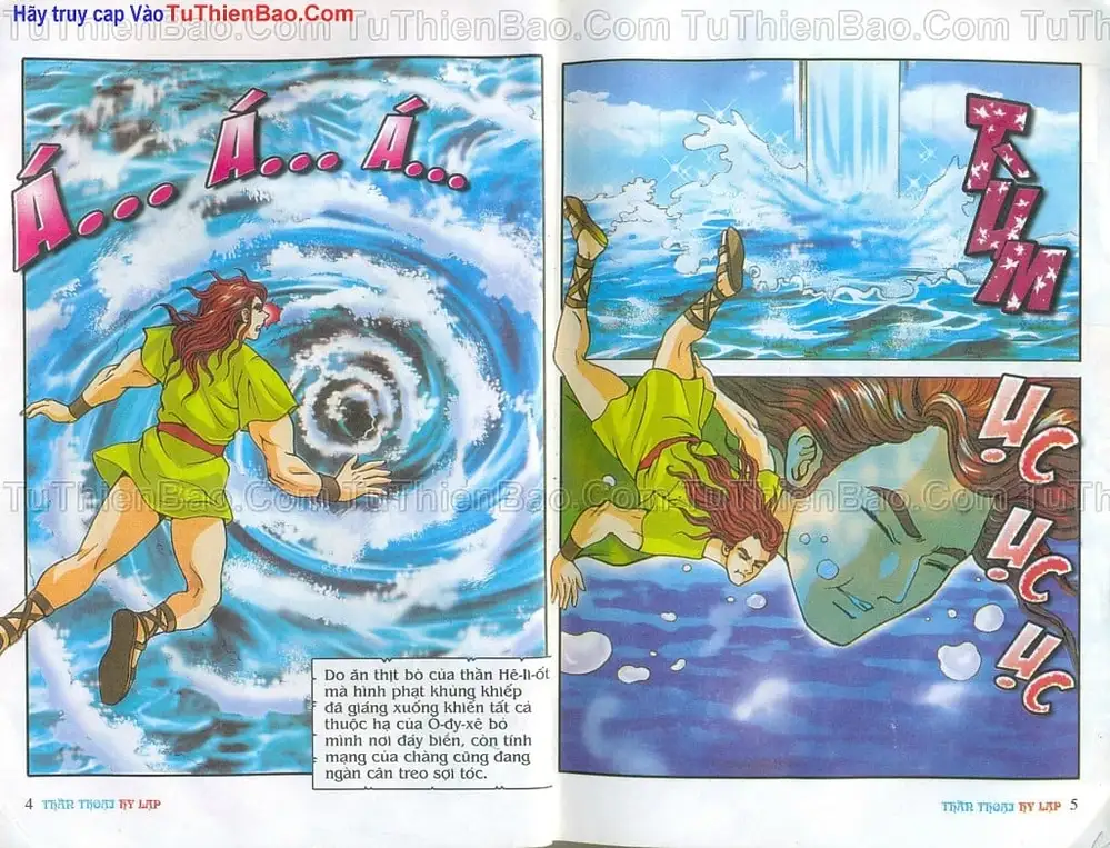 Truyện Tranh Thần Thoại Hy Lạp - Nguồn Gốc Các Vị Thần trang 3