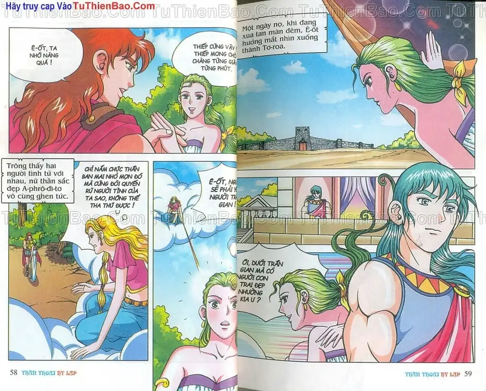 Truyện Tranh Thần Thoại Hy Lạp - Nguồn Gốc Các Vị Thần trang 3