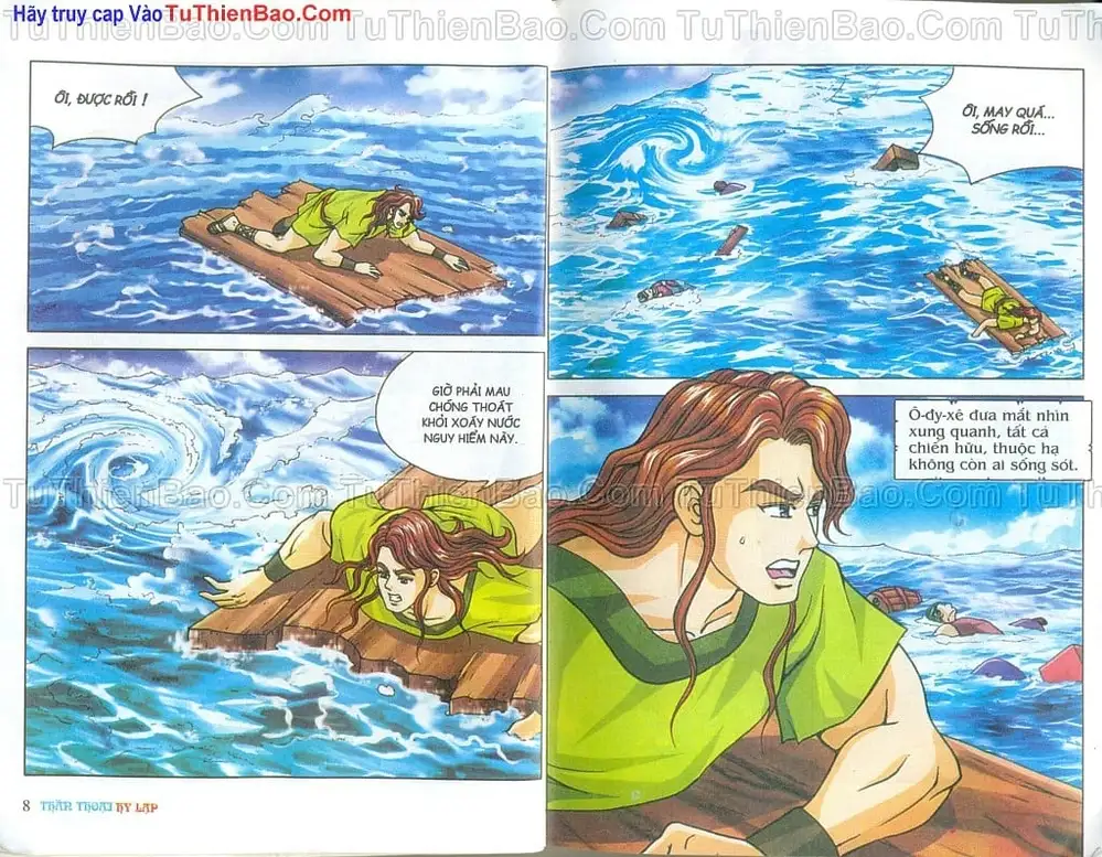 Truyện Tranh Thần Thoại Hy Lạp - Nguồn Gốc Các Vị Thần trang 3