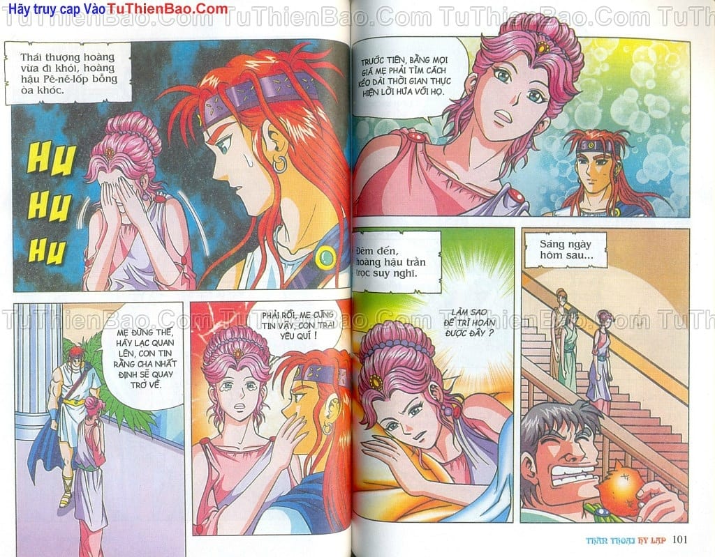 Truyện Tranh Thần Thoại Hy Lạp - Nguồn Gốc Các Vị Thần trang 3