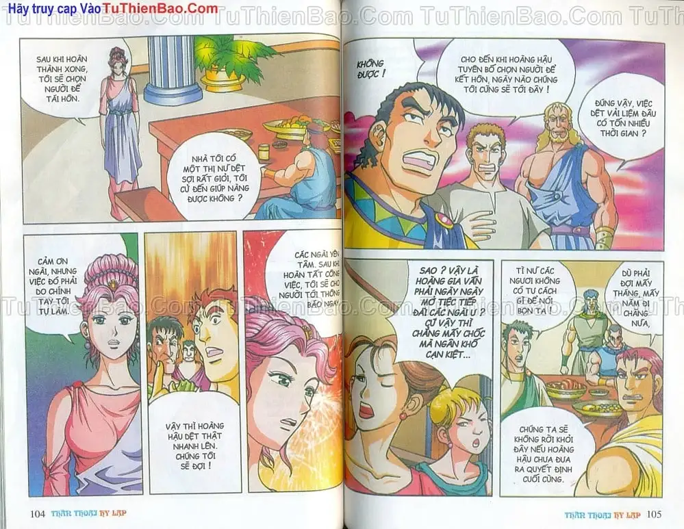 Truyện Tranh Thần Thoại Hy Lạp - Nguồn Gốc Các Vị Thần trang 3