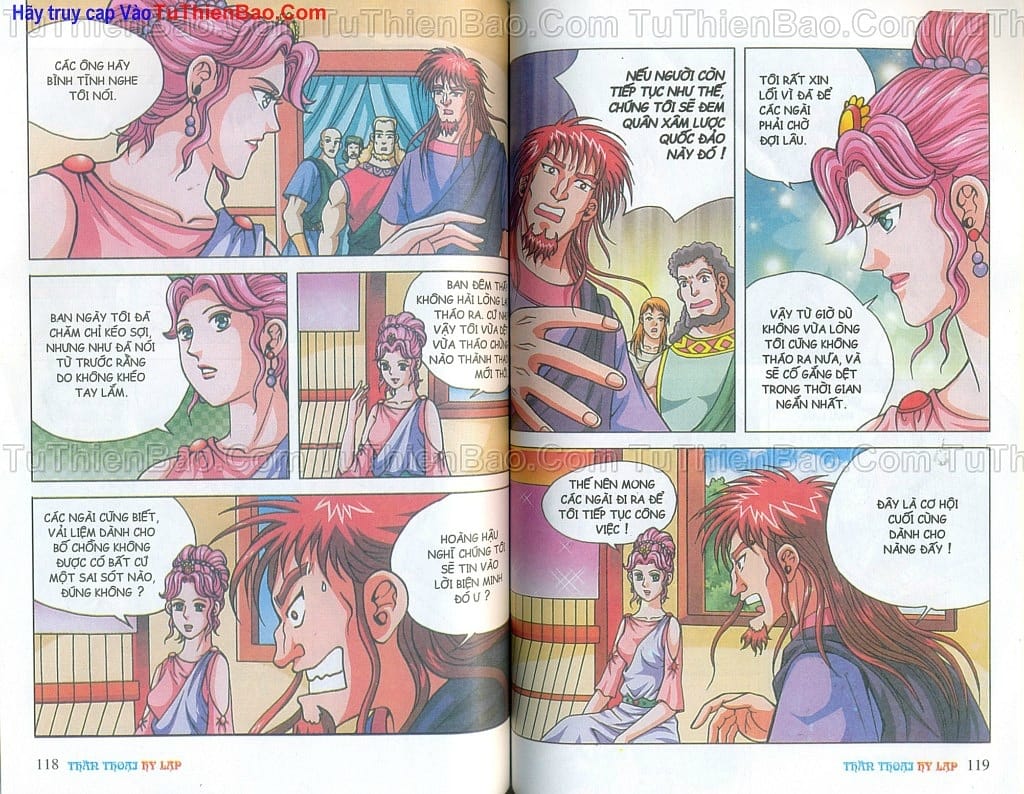 Truyện Tranh Thần Thoại Hy Lạp - Nguồn Gốc Các Vị Thần trang 3