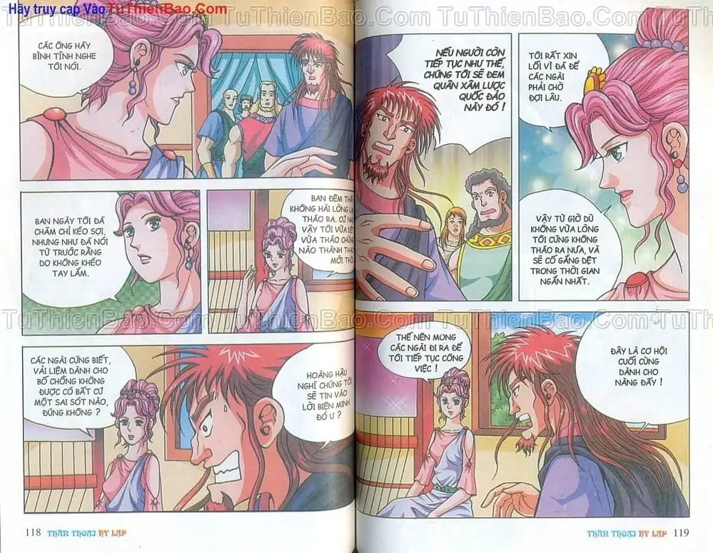 Truyện Tranh Thần Thoại Hy Lạp - Nguồn Gốc Các Vị Thần trang 3