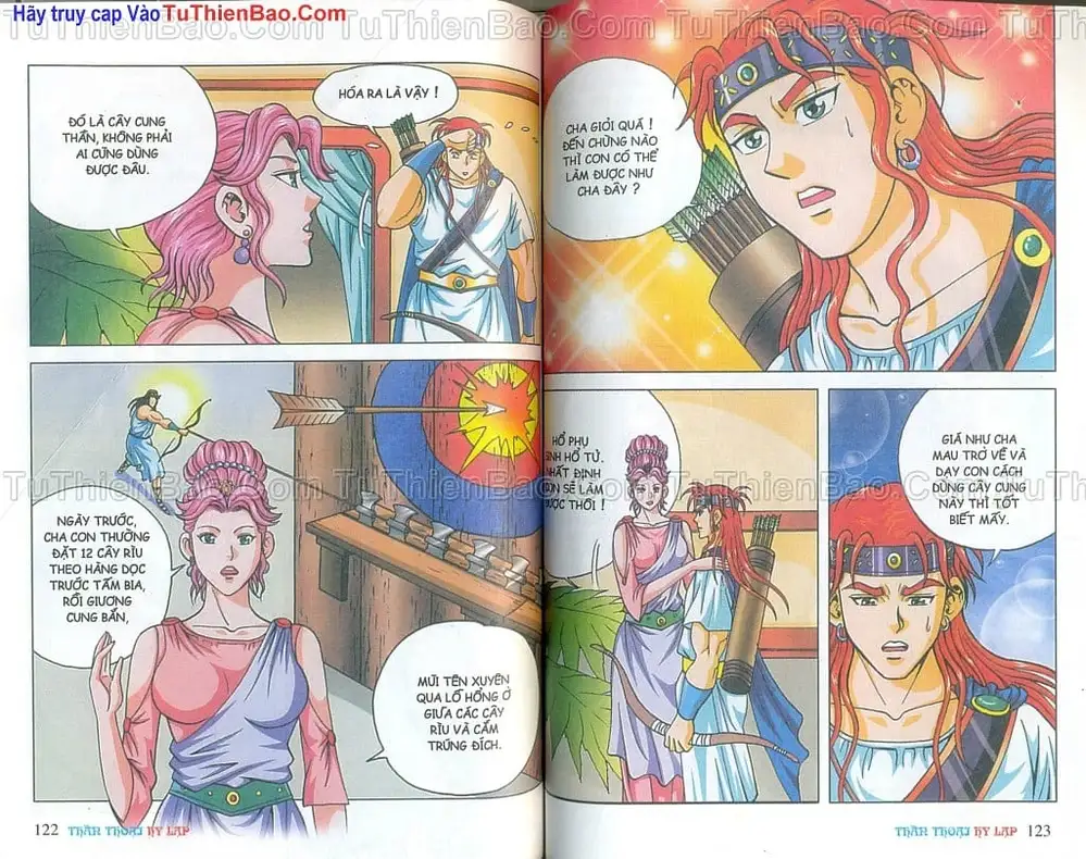 Truyện Tranh Thần Thoại Hy Lạp - Nguồn Gốc Các Vị Thần trang 3