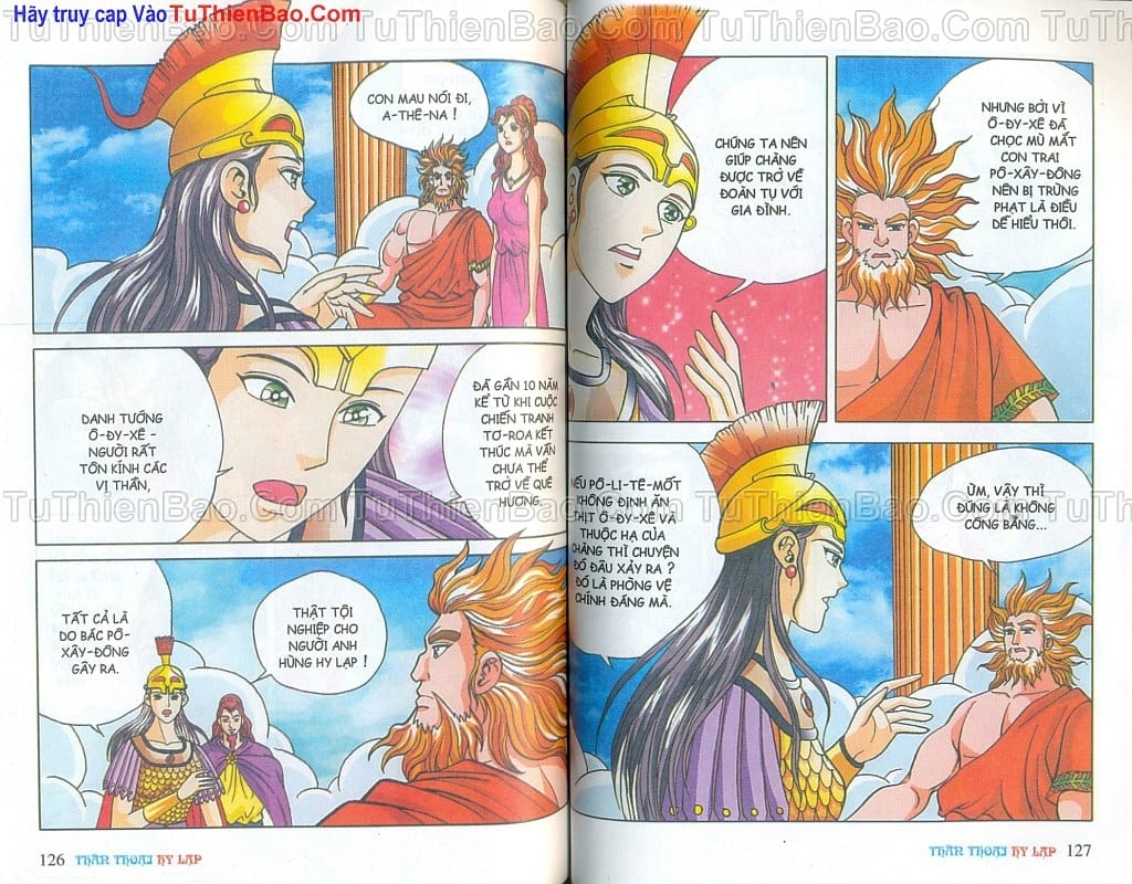 Truyện Tranh Thần Thoại Hy Lạp - Nguồn Gốc Các Vị Thần trang 3