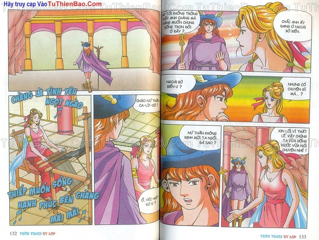 Truyện Tranh Thần Thoại Hy Lạp - Nguồn Gốc Các Vị Thần trang 3