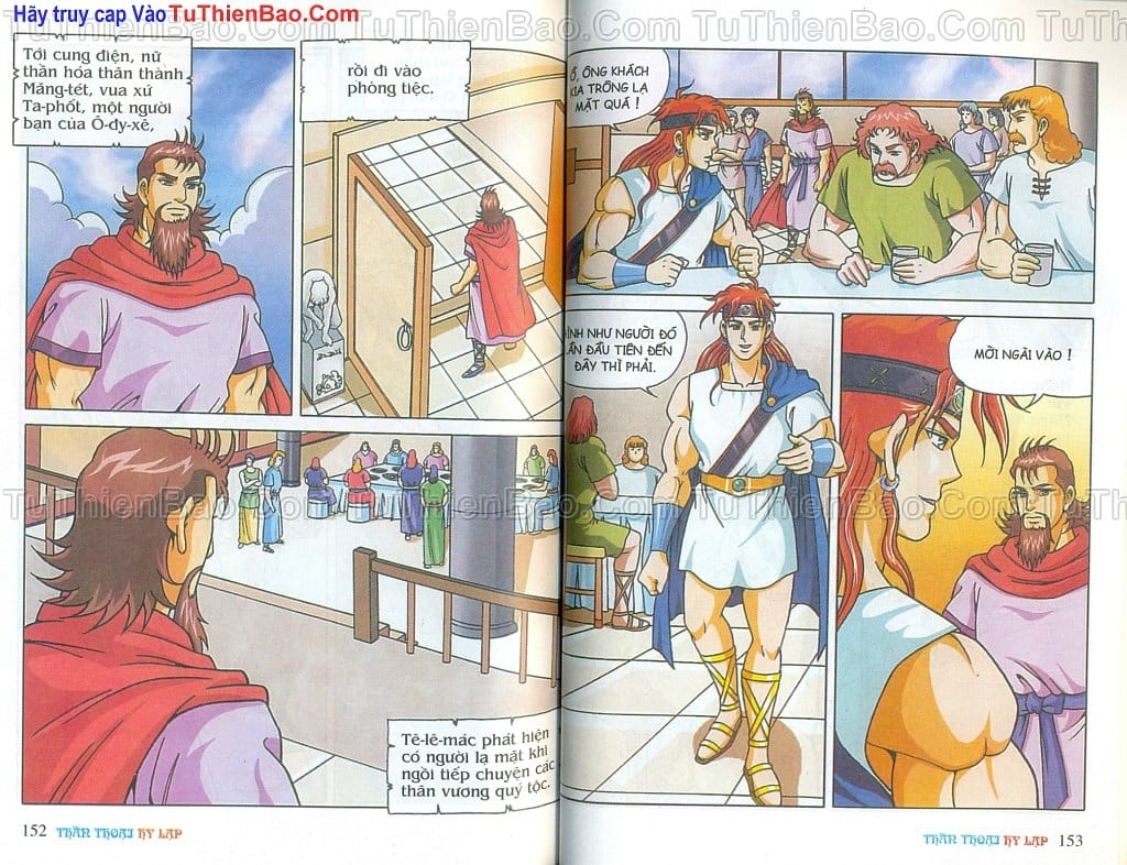 Truyện Tranh Thần Thoại Hy Lạp - Nguồn Gốc Các Vị Thần trang 3