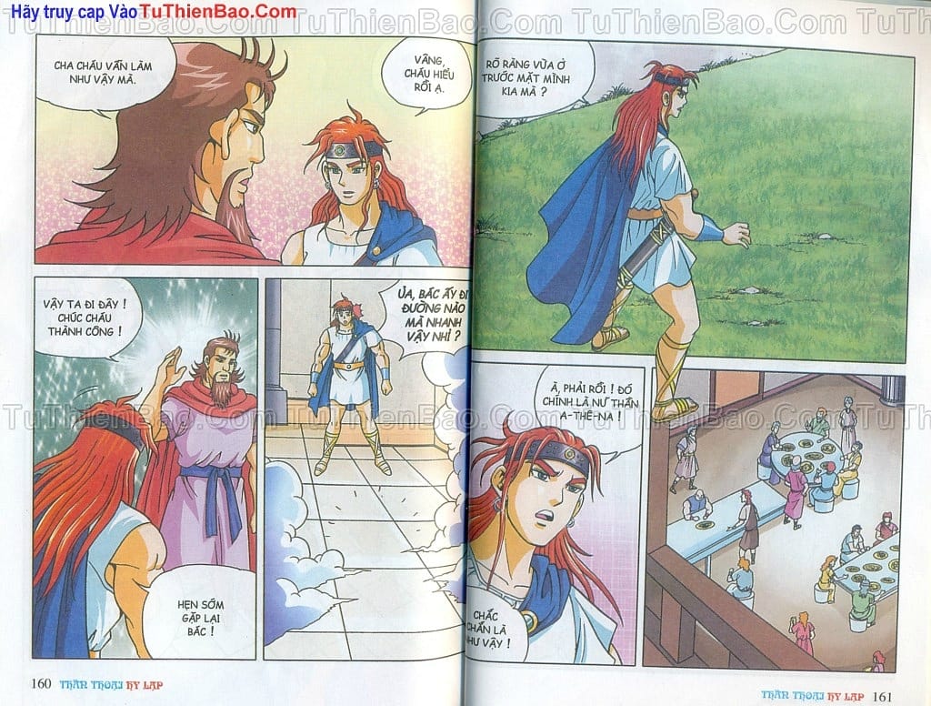 Truyện Tranh Thần Thoại Hy Lạp - Nguồn Gốc Các Vị Thần trang 3