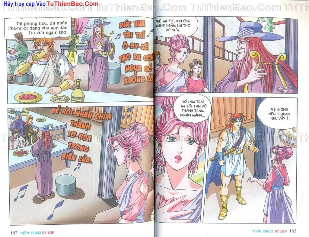 Truyện Tranh Thần Thoại Hy Lạp - Nguồn Gốc Các Vị Thần trang 3