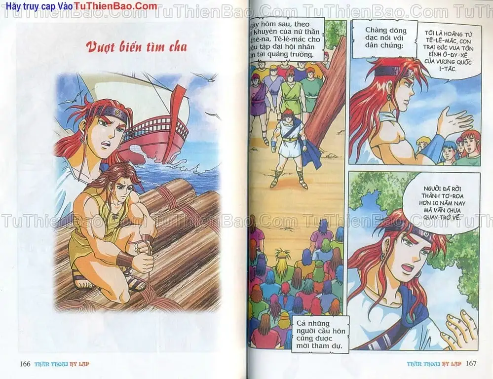 Truyện Tranh Thần Thoại Hy Lạp - Nguồn Gốc Các Vị Thần trang 3