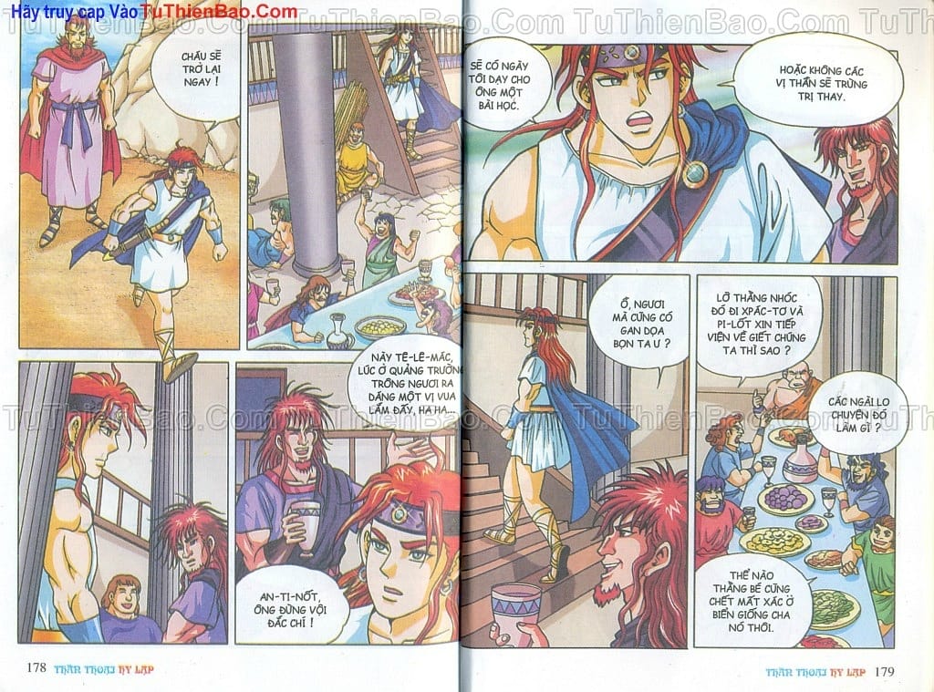 Truyện Tranh Thần Thoại Hy Lạp - Nguồn Gốc Các Vị Thần trang 3