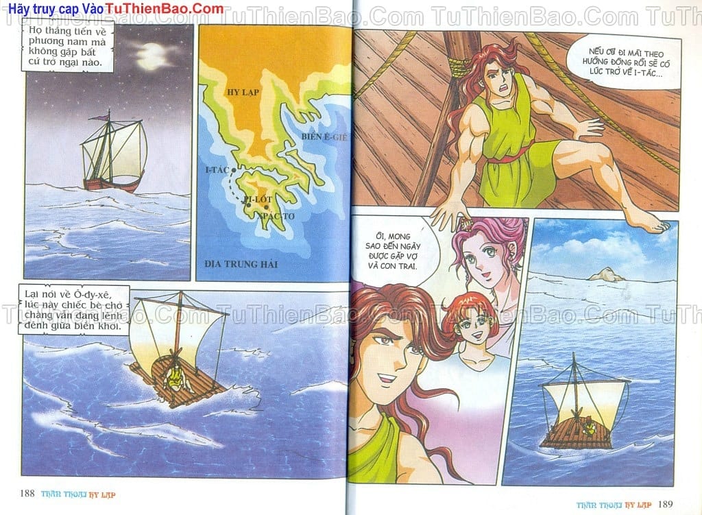 Truyện Tranh Thần Thoại Hy Lạp - Nguồn Gốc Các Vị Thần trang 3