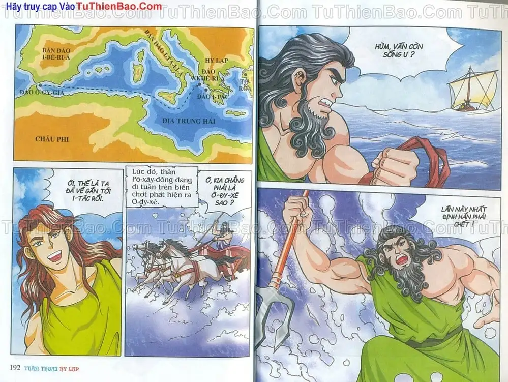 Truyện Tranh Thần Thoại Hy Lạp - Nguồn Gốc Các Vị Thần trang 3