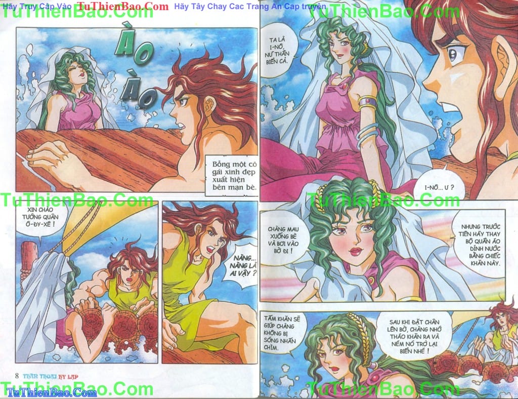 Truyện Tranh Thần Thoại Hy Lạp - Nguồn Gốc Các Vị Thần trang 3