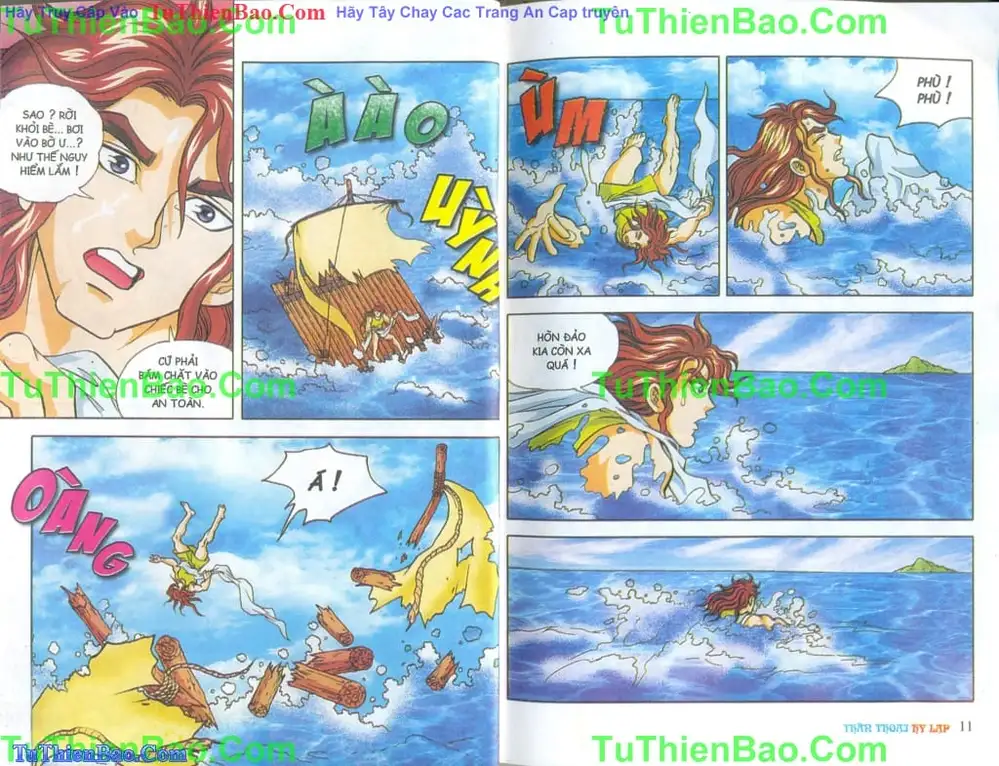 Truyện Tranh Thần Thoại Hy Lạp - Nguồn Gốc Các Vị Thần trang 3