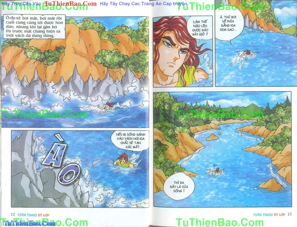 Truyện Tranh Thần Thoại Hy Lạp - Nguồn Gốc Các Vị Thần trang 3