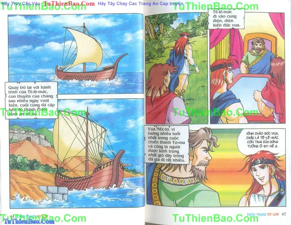 Truyện Tranh Thần Thoại Hy Lạp - Nguồn Gốc Các Vị Thần trang 3