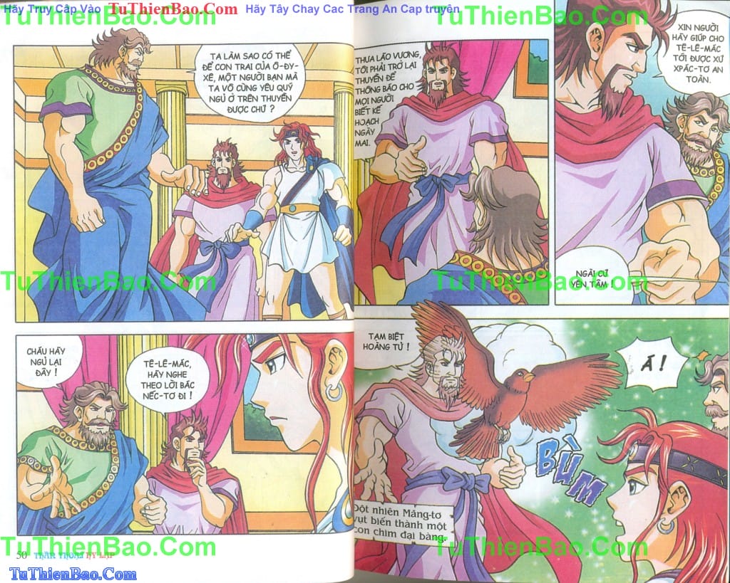 Truyện Tranh Thần Thoại Hy Lạp - Nguồn Gốc Các Vị Thần trang 3