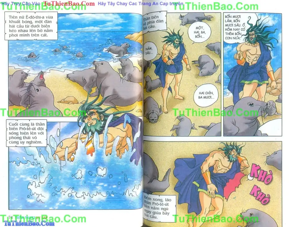 Truyện Tranh Thần Thoại Hy Lạp - Nguồn Gốc Các Vị Thần trang 3