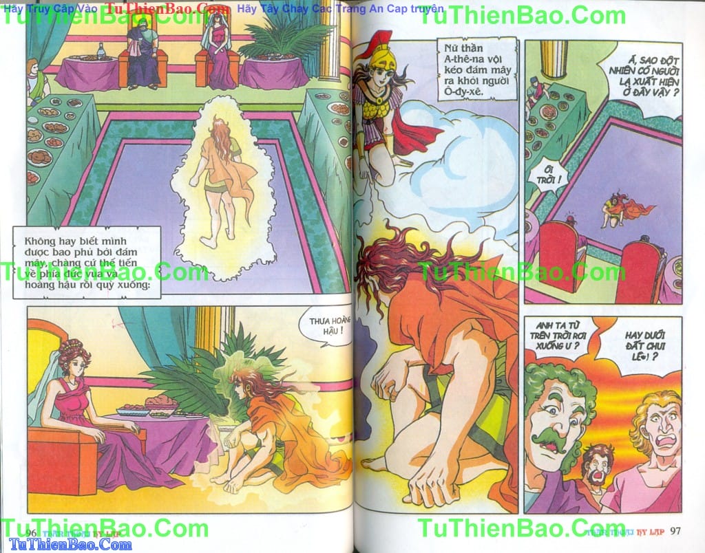 Truyện Tranh Thần Thoại Hy Lạp - Nguồn Gốc Các Vị Thần trang 3