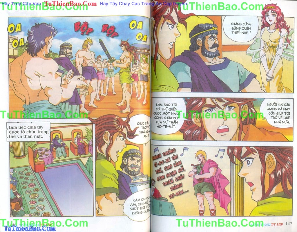 Truyện Tranh Thần Thoại Hy Lạp - Nguồn Gốc Các Vị Thần trang 3