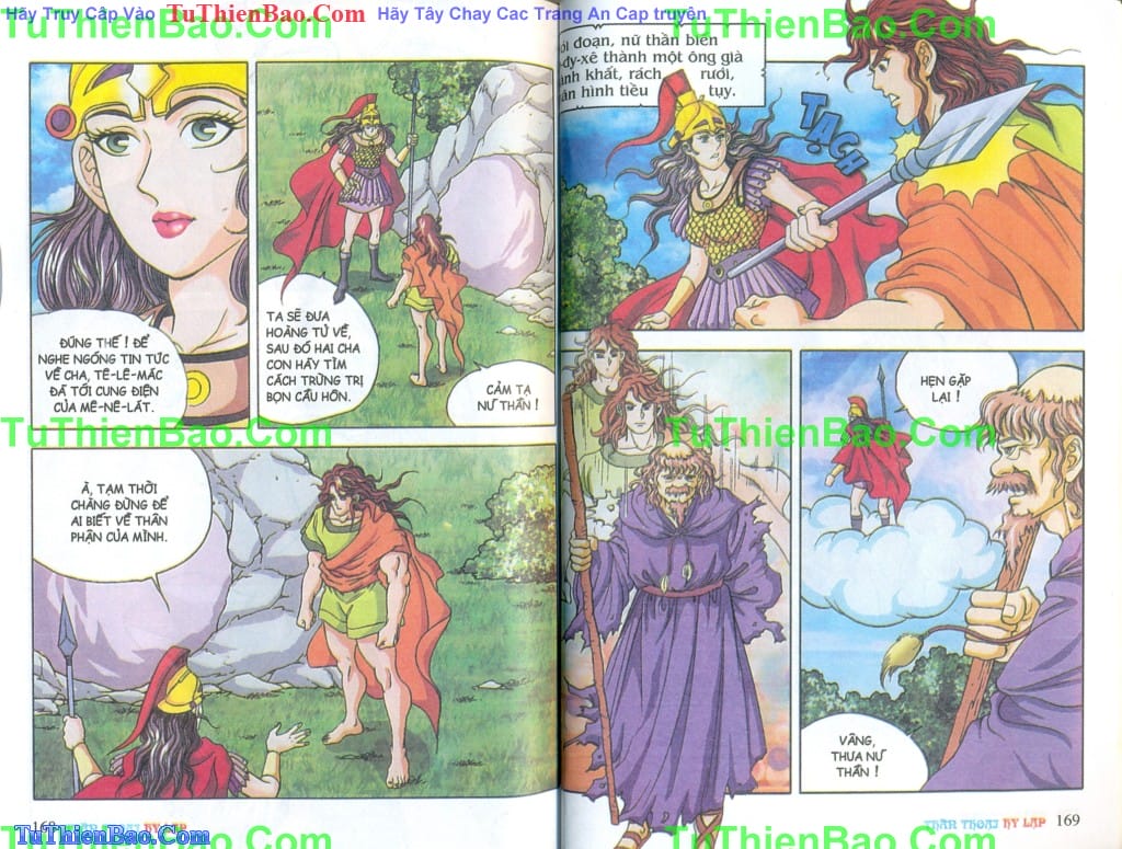 Truyện Tranh Thần Thoại Hy Lạp - Nguồn Gốc Các Vị Thần trang 3