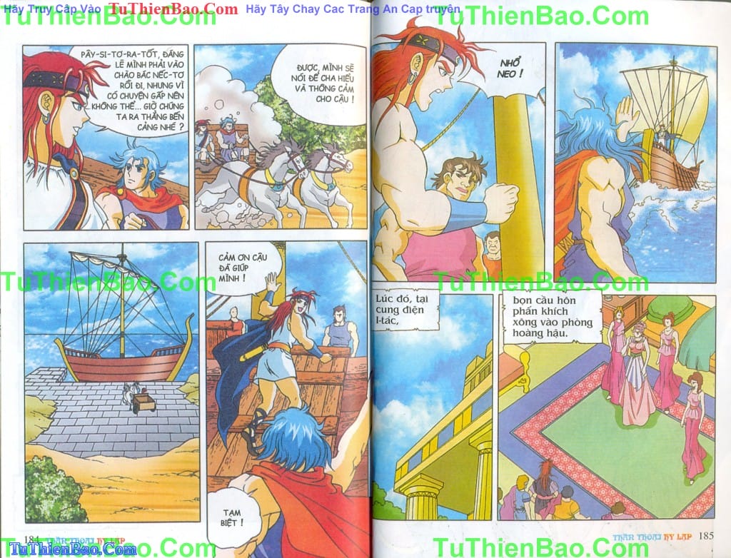 Truyện Tranh Thần Thoại Hy Lạp - Nguồn Gốc Các Vị Thần trang 3