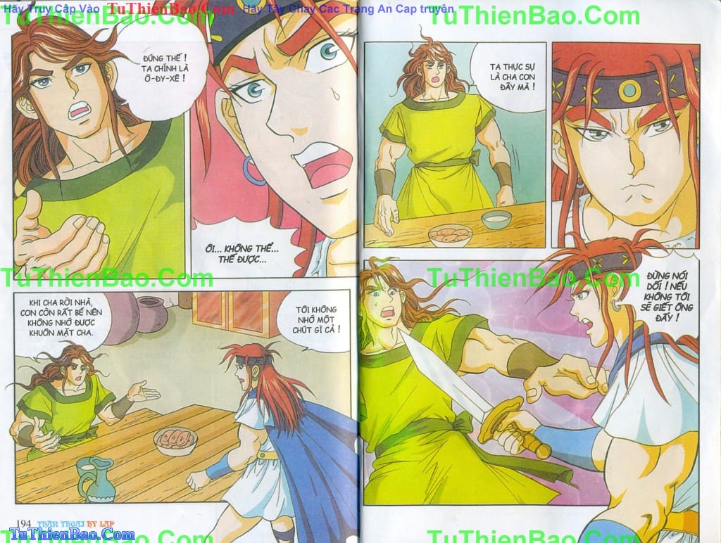 Truyện Tranh Thần Thoại Hy Lạp - Nguồn Gốc Các Vị Thần trang 3