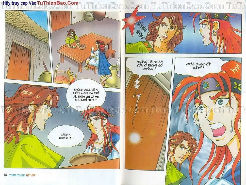 Truyện Tranh Thần Thoại Hy Lạp - Nguồn Gốc Các Vị Thần trang 3