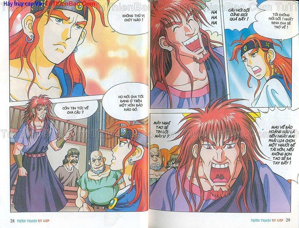 Truyện Tranh Thần Thoại Hy Lạp - Nguồn Gốc Các Vị Thần trang 3