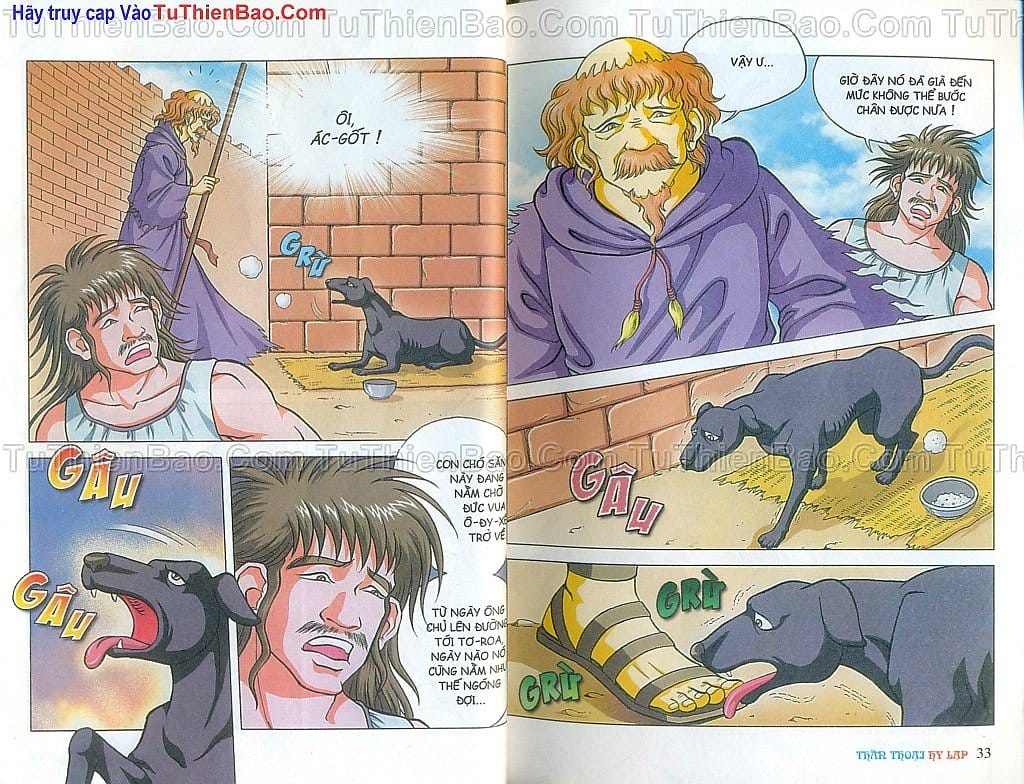 Truyện Tranh Thần Thoại Hy Lạp - Nguồn Gốc Các Vị Thần trang 3