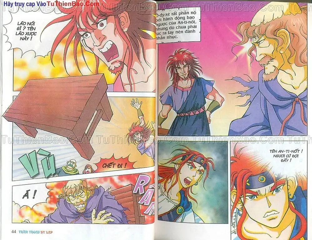 Truyện Tranh Thần Thoại Hy Lạp - Nguồn Gốc Các Vị Thần trang 3