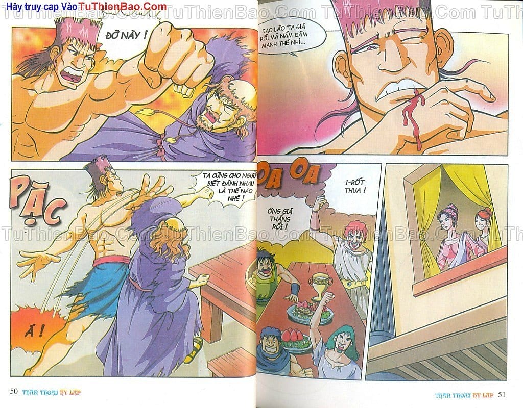 Truyện Tranh Thần Thoại Hy Lạp - Nguồn Gốc Các Vị Thần trang 3