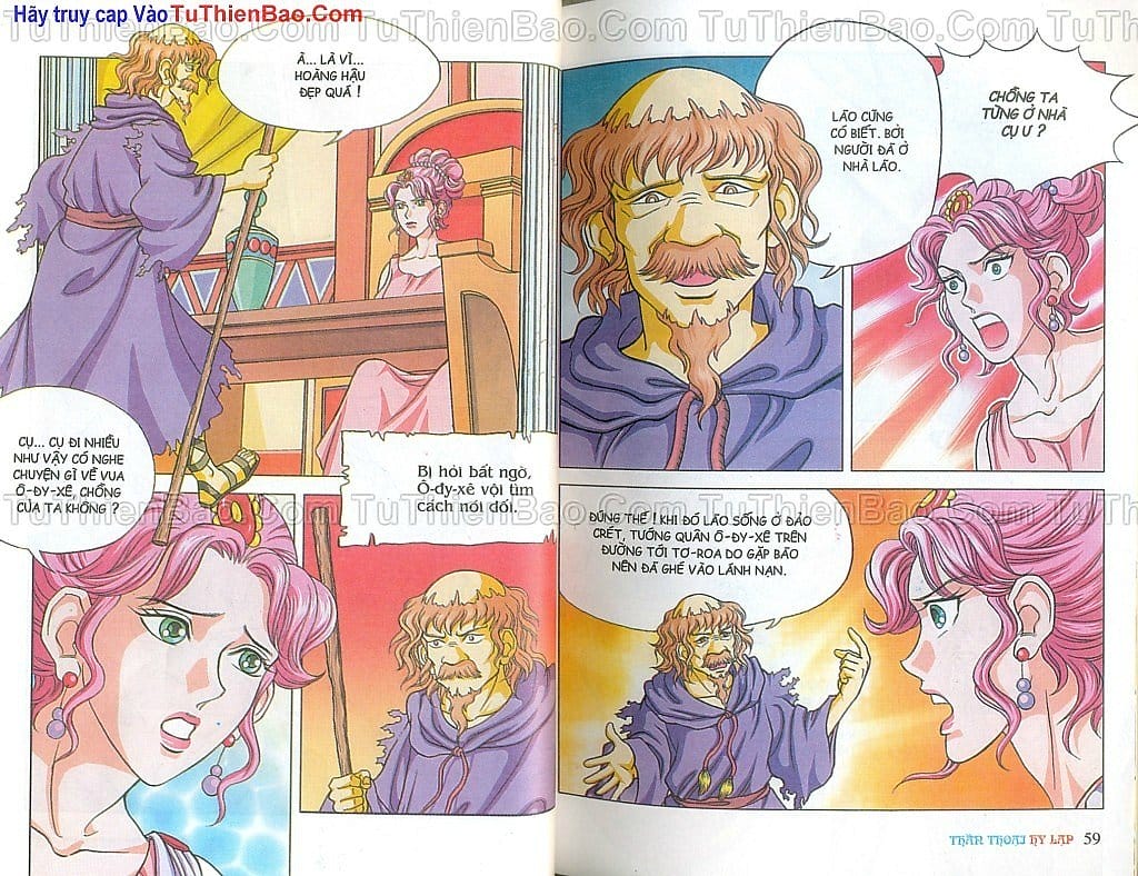 Truyện Tranh Thần Thoại Hy Lạp - Nguồn Gốc Các Vị Thần trang 3