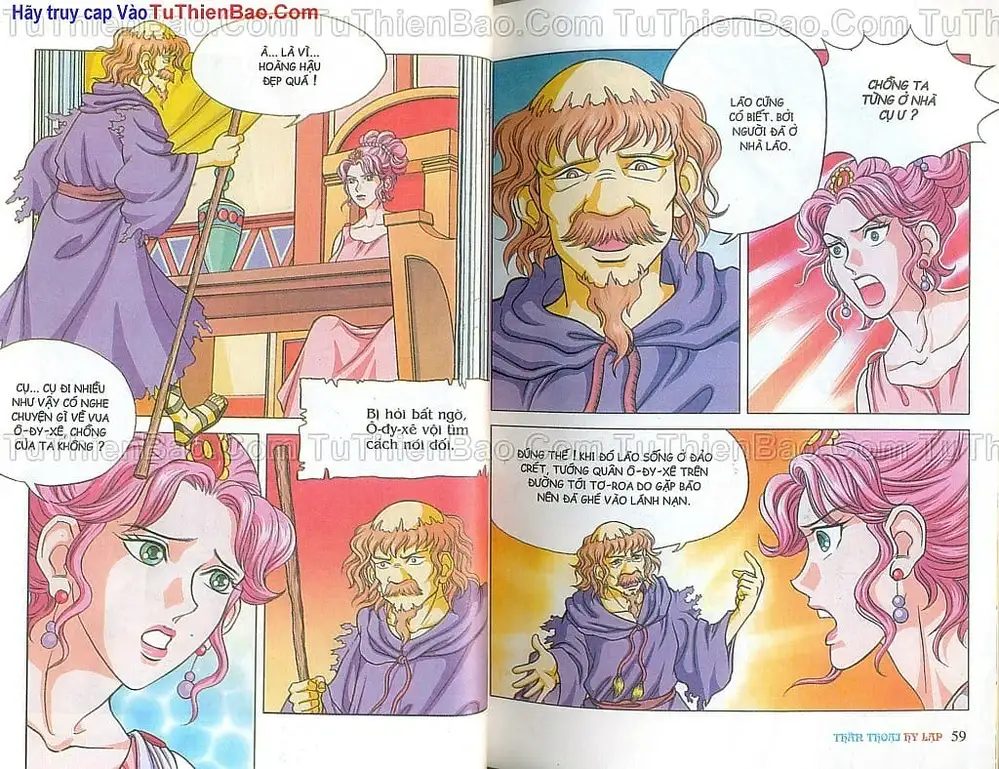 Truyện Tranh Thần Thoại Hy Lạp - Nguồn Gốc Các Vị Thần trang 3