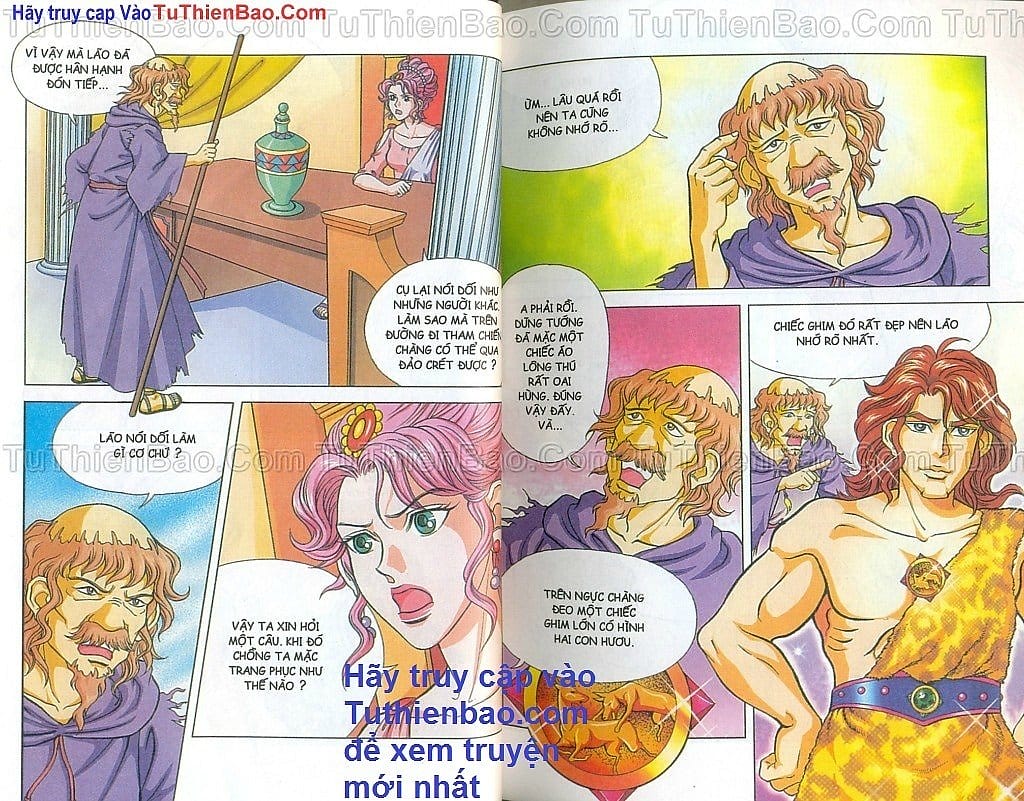 Truyện Tranh Thần Thoại Hy Lạp - Nguồn Gốc Các Vị Thần trang 3