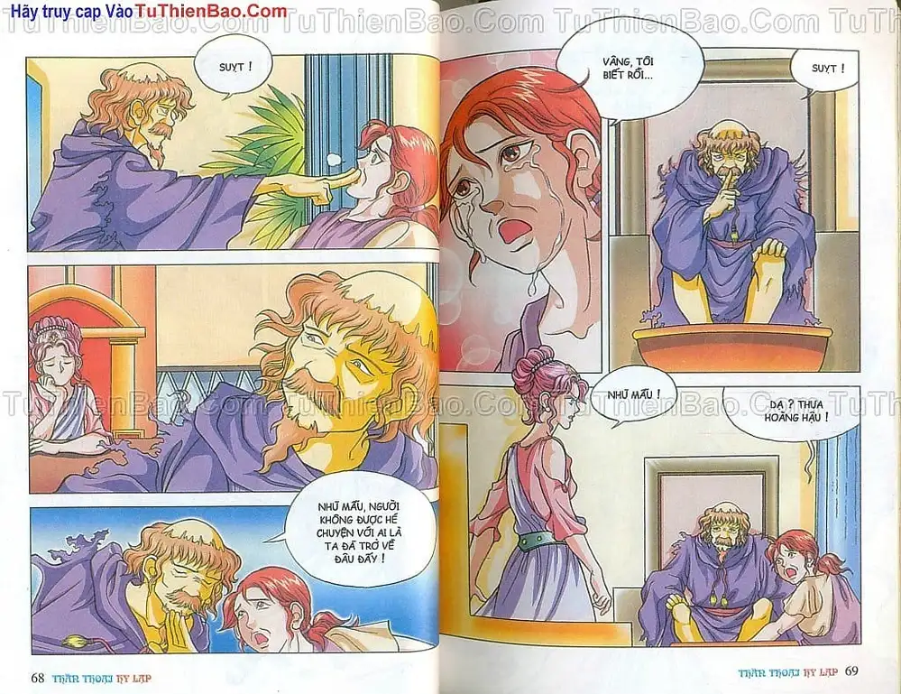 Truyện Tranh Thần Thoại Hy Lạp - Nguồn Gốc Các Vị Thần trang 3