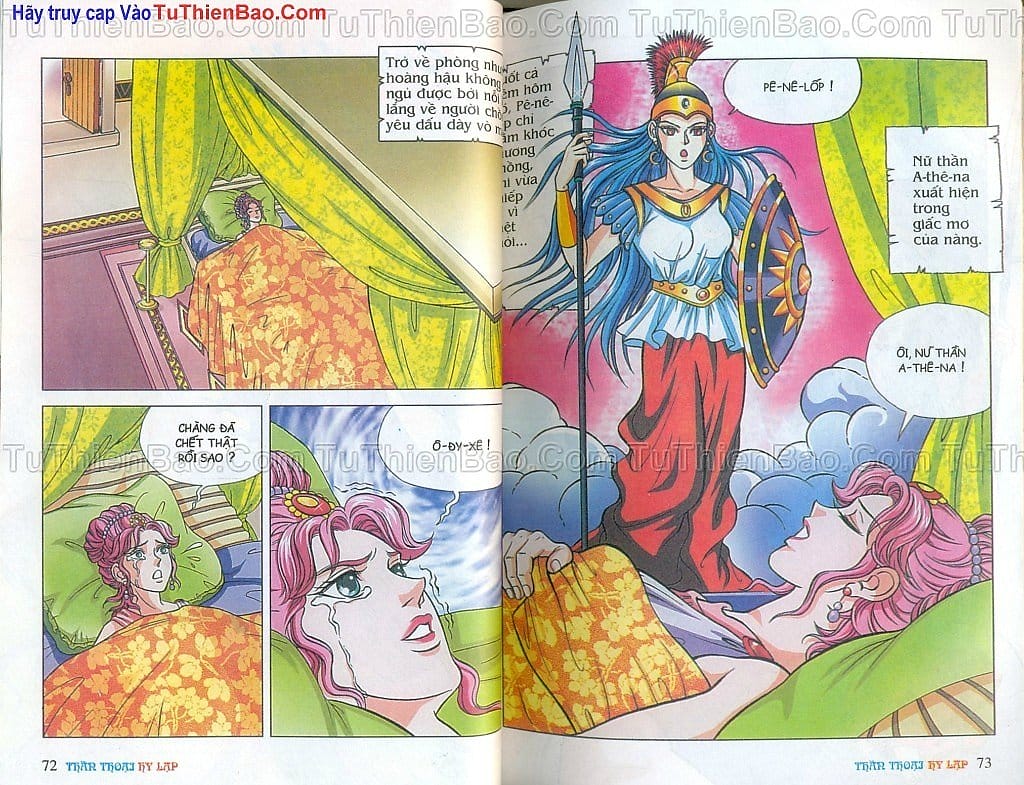 Truyện Tranh Thần Thoại Hy Lạp - Nguồn Gốc Các Vị Thần trang 3