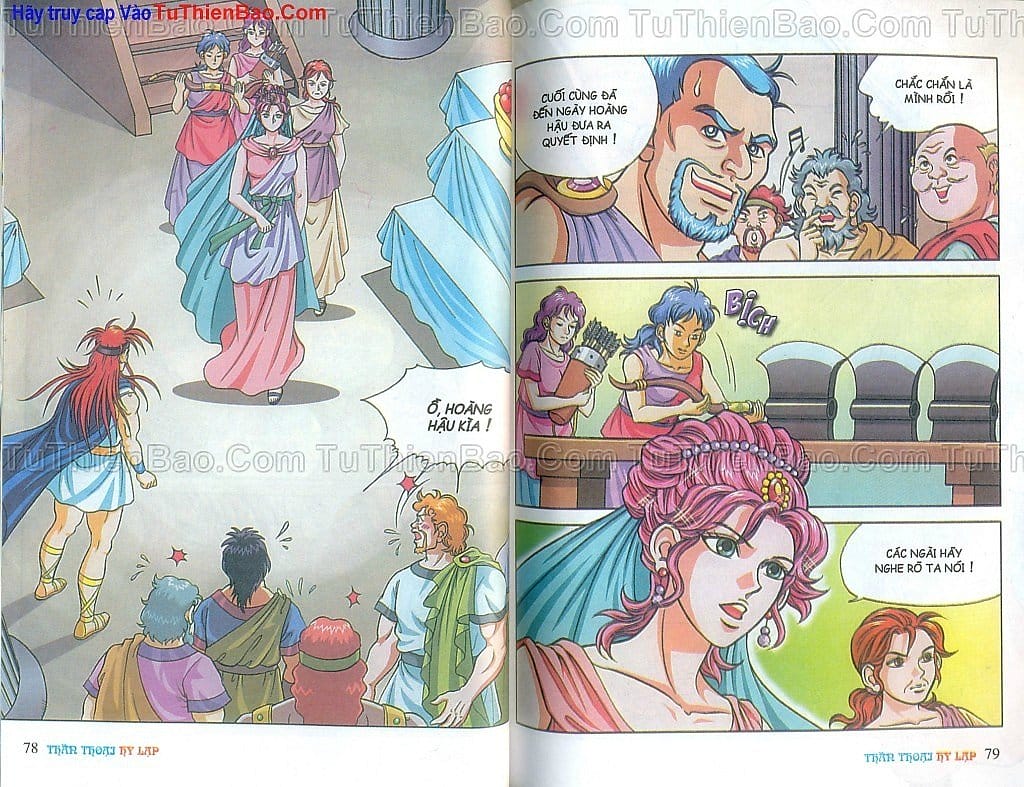 Truyện Tranh Thần Thoại Hy Lạp - Nguồn Gốc Các Vị Thần trang 3