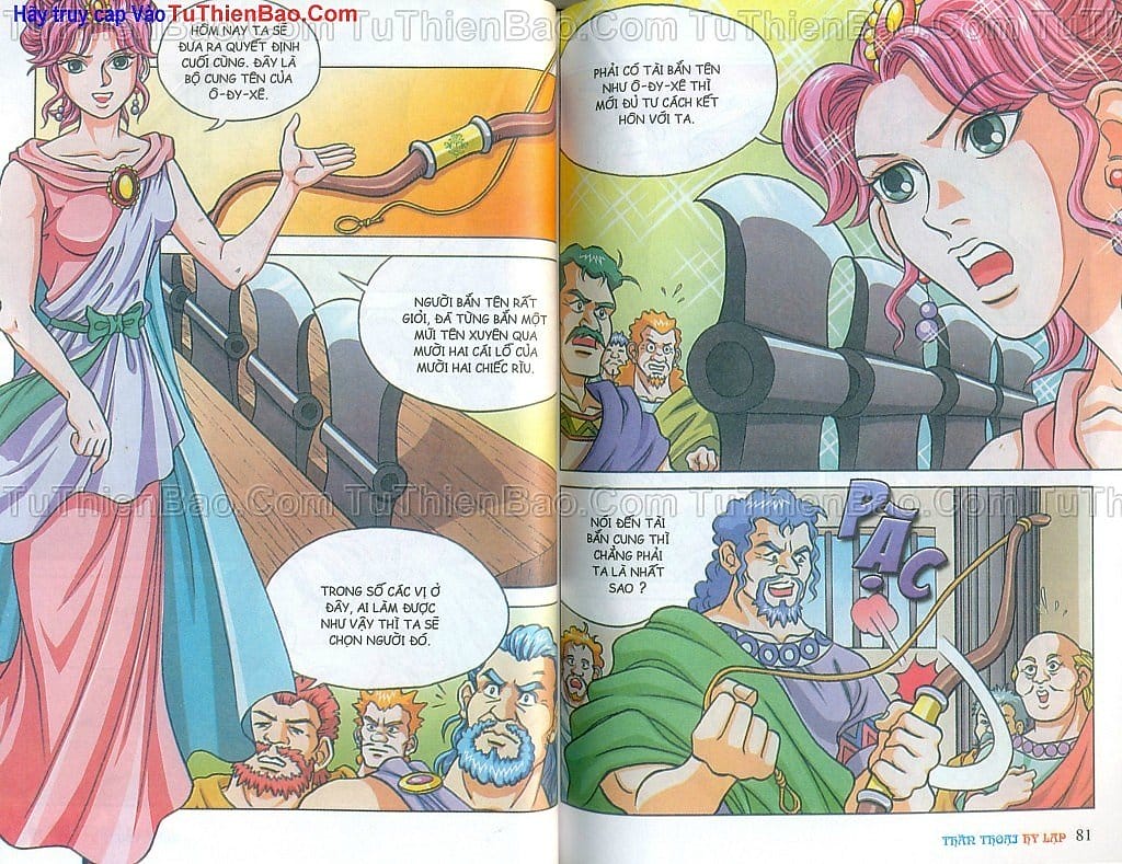 Truyện Tranh Thần Thoại Hy Lạp - Nguồn Gốc Các Vị Thần trang 3