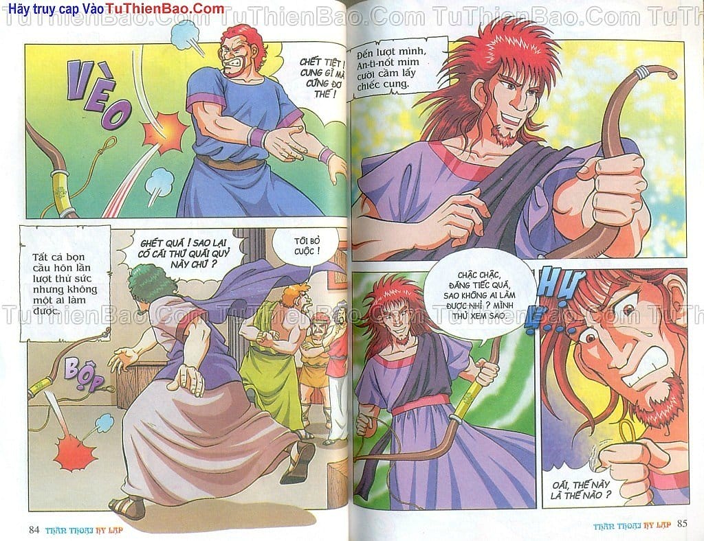 Truyện Tranh Thần Thoại Hy Lạp - Nguồn Gốc Các Vị Thần trang 3