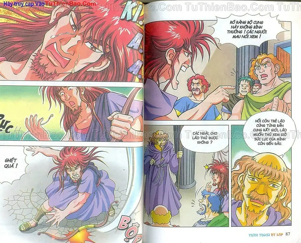 Truyện Tranh Thần Thoại Hy Lạp - Nguồn Gốc Các Vị Thần trang 3