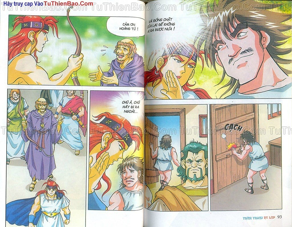 Truyện Tranh Thần Thoại Hy Lạp - Nguồn Gốc Các Vị Thần trang 3