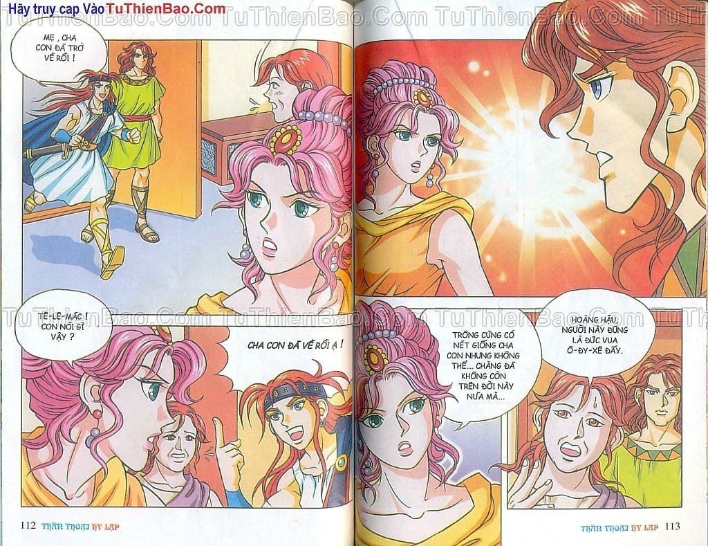 Truyện Tranh Thần Thoại Hy Lạp - Nguồn Gốc Các Vị Thần trang 3