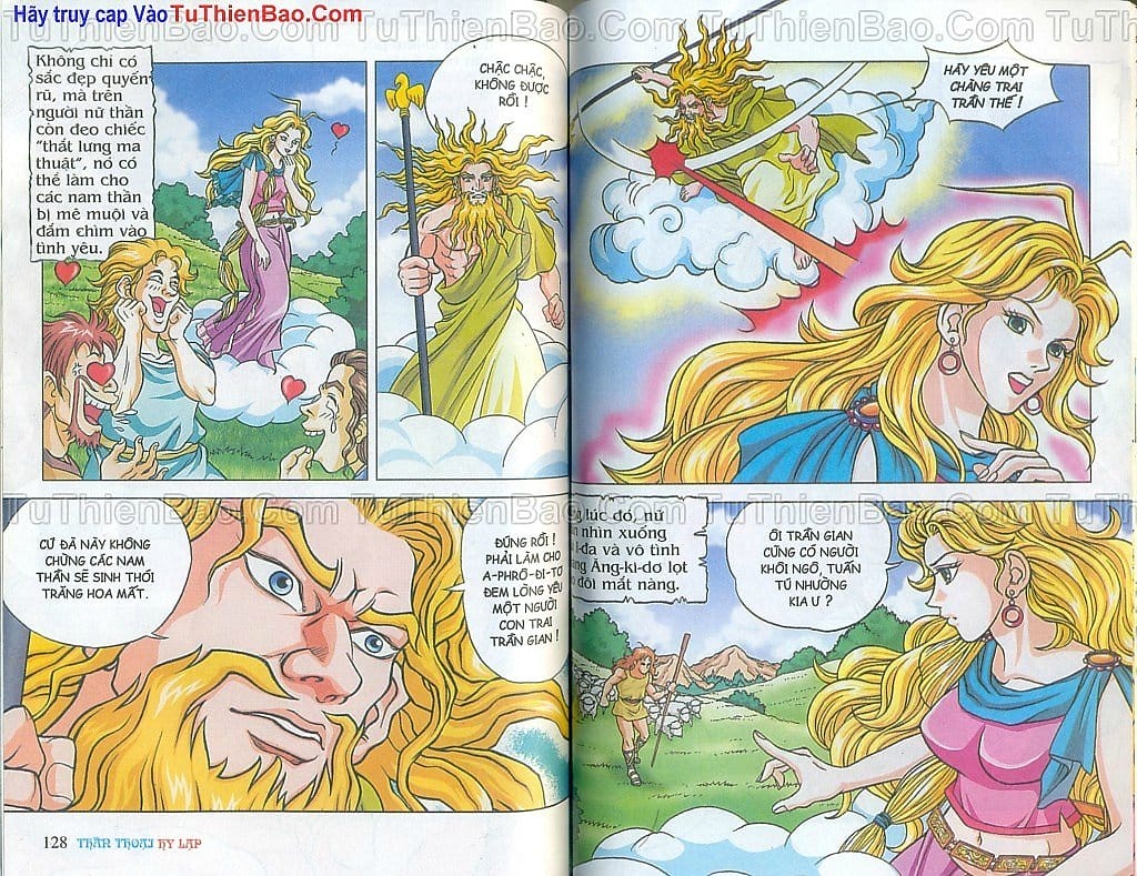 Truyện Tranh Thần Thoại Hy Lạp - Nguồn Gốc Các Vị Thần trang 3