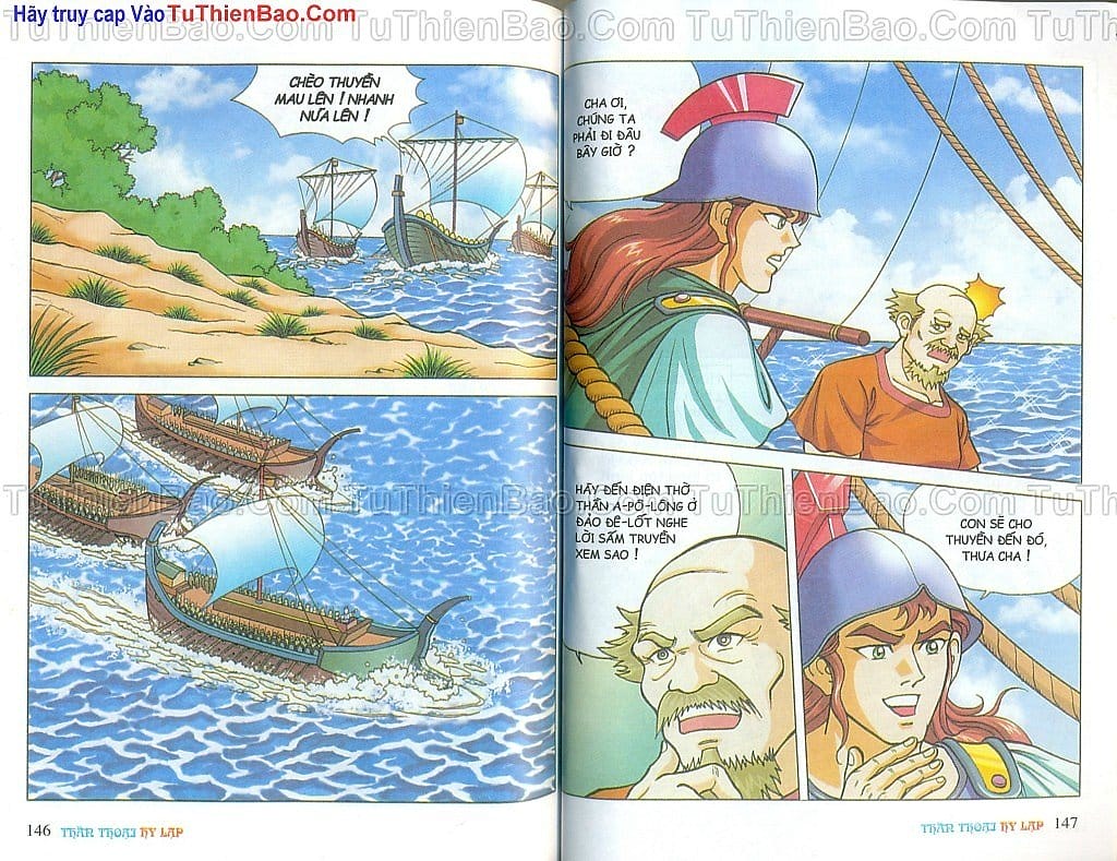 Truyện Tranh Thần Thoại Hy Lạp - Nguồn Gốc Các Vị Thần trang 3