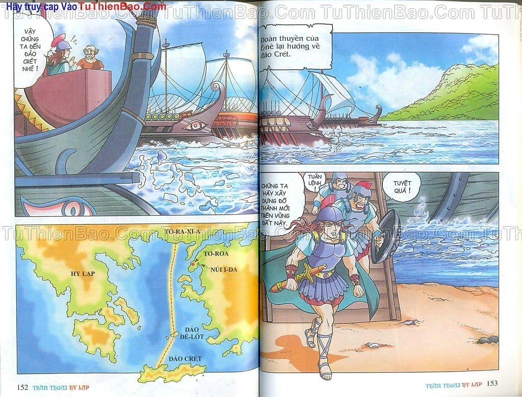 Truyện Tranh Thần Thoại Hy Lạp - Nguồn Gốc Các Vị Thần trang 3