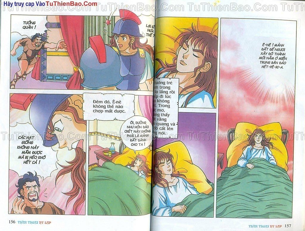 Truyện Tranh Thần Thoại Hy Lạp - Nguồn Gốc Các Vị Thần trang 3