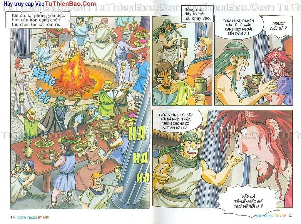 Truyện Tranh Thần Thoại Hy Lạp - Nguồn Gốc Các Vị Thần trang 3